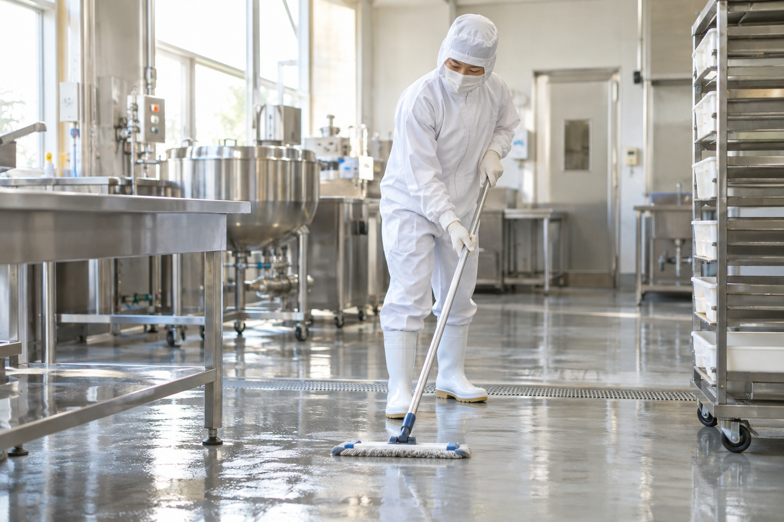 HACCP·GMP 시설 서비스 이해를 위한 공간 이미지